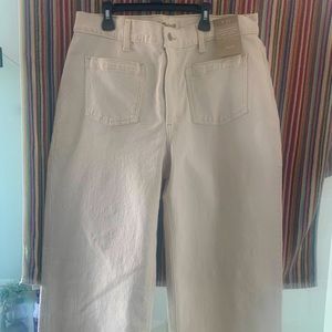 Madewell jeans, Vintage wide leg
